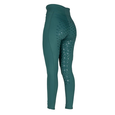 Shires Green Aubrion Eltar Riding Tights - Young Rider