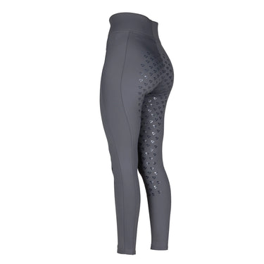 Shires Grey Aubrion Eltar Riding Tights - Young Rider