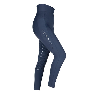 Shires Navy Aubrion Eltar Riding Tights - Young Rider