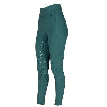 Shires Green Aubrion Eltar Riding Tights - Young Rider