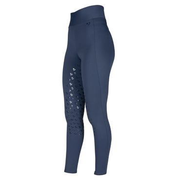 Shires Navy Aubrion Eltar Riding Tights - Young Rider