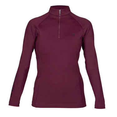 Shires Black Cherry Aubrion Eltar Base Layer - Young Rider