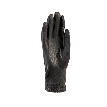 Shires Black Aubrion Aero Flexfit Riding Gloves - Childs