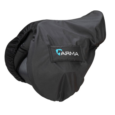 Shires Black ARMA Waterproof Fleece Lined Saddle Cover