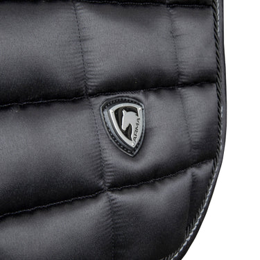 Shires Black ARMA Eltar Satin Jump Saddlecloth