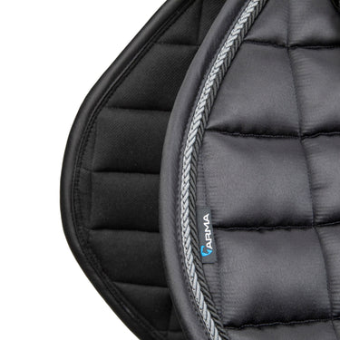 Shires Black ARMA Eltar Satin Jump Saddlecloth