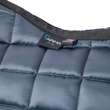 Shires Grey ARMA Eltar Satin Jump Saddlecloth
