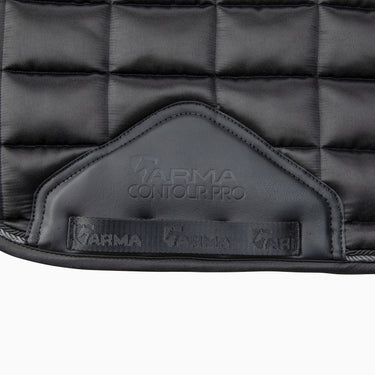 Shires Black ARMA Eltar Satin Saddlecloth