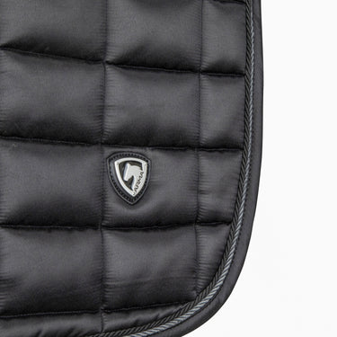Shires Black ARMA Eltar Satin Saddlecloth