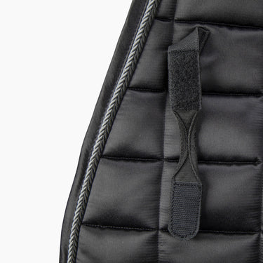 Shires Black ARMA Eltar Satin Saddlecloth