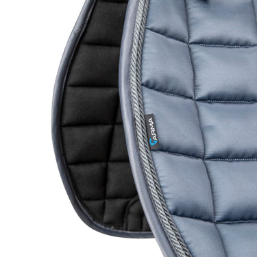 Shires Grey ARMA Eltar Satin Saddlecloth
