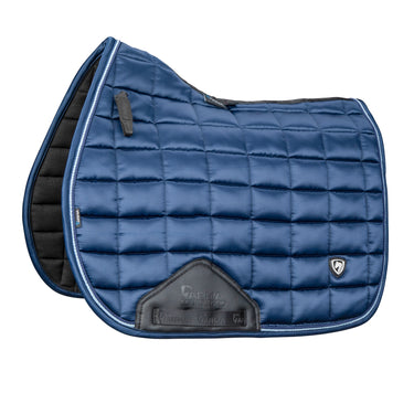 Shires Navy ARMA Eltar Satin Saddlecloth