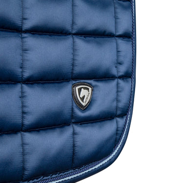 Shires Navy ARMA Eltar Satin Saddlecloth