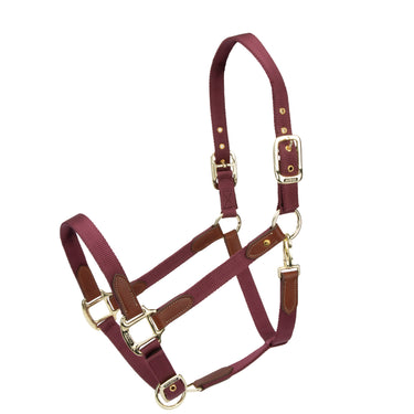 Shires Black Cherry ARMA Porto Headcollar