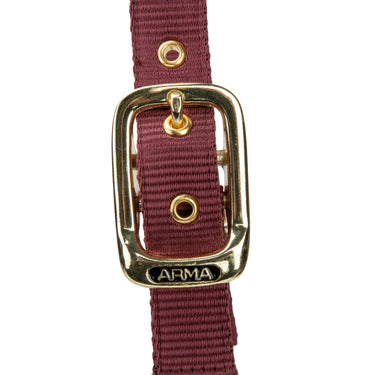 Shires Black Cherry ARMA Porto Headcollar