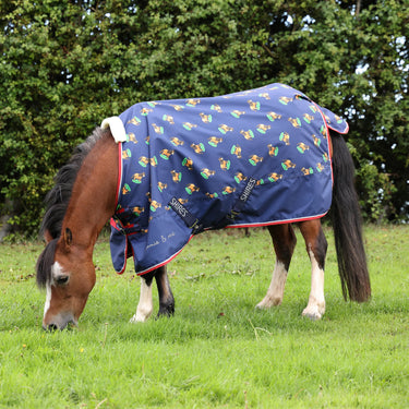 Shires Navy Winnie & Me Lite Turnout Rug