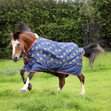 Shires Navy Winnie & Me Lite Turnout Rug