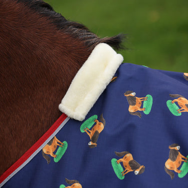 Shires Navy Winnie & Me Lite Turnout Rug
