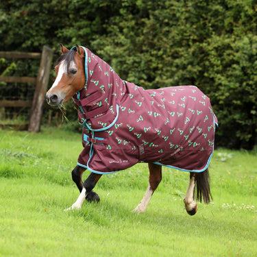Shires Maroon Winnie & Me 200g Turnout Rug