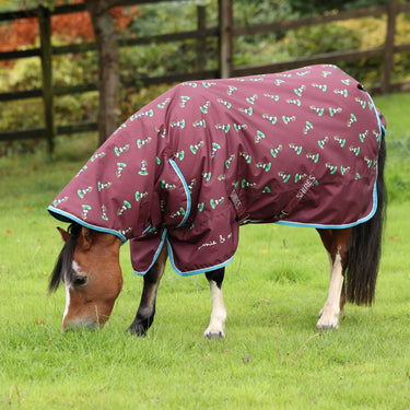 Shires Maroon Winnie & Me 200g Turnout Rug