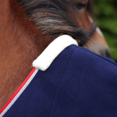 Shires Navy Winnie & Me Fleece Rug