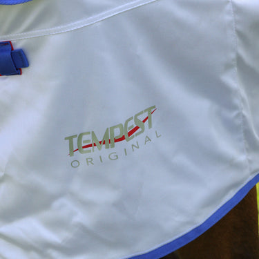 Shires White Tempest Original Fly Rug & Neck Set