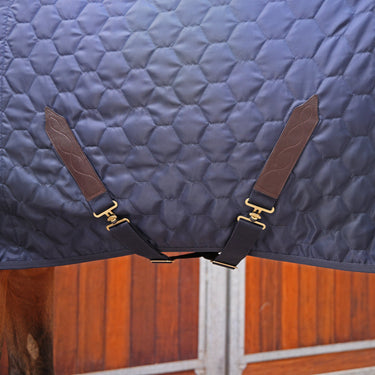 Shires Navy Shires Deluxe Quilted Rug