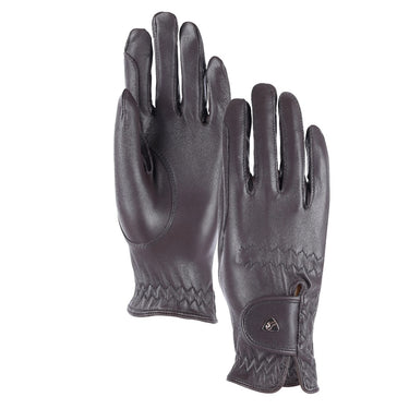 Shires Aubrion Brown Estade Childs Riding Gloves