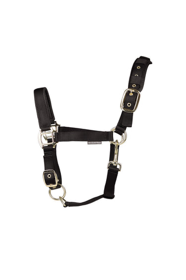 Hy Equestrian Deluxe Padded Head Collar Black