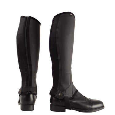 Hy Equestrian Synthetic Combi Leather Chaps