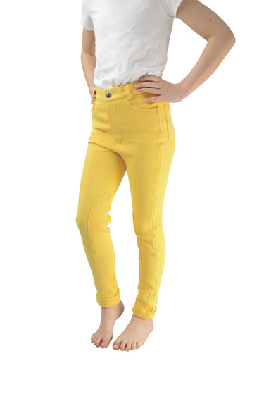 Hy Equestrian Melton Children's Jodhpurs Canary