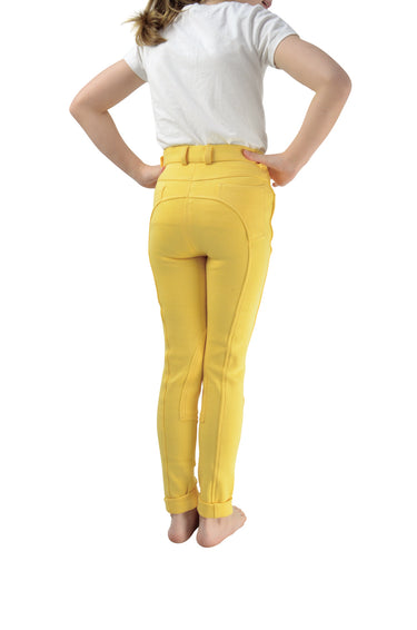 Hy Equestrian Melton Children's Jodhpurs Canary