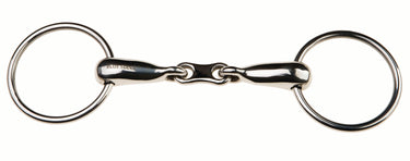 Buy Korsteel Stainless Steel Hollow Mouth French Link Loose Ring Snaffle| Online for Equine