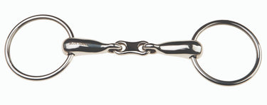 Buy Korsteel Stainless Steel Hollow Mouth French Link Loose Ring Snaffle| Online for Equine