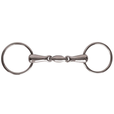 JP Korsteel Stainless Steel Oval Link Loose Ring Snaffle