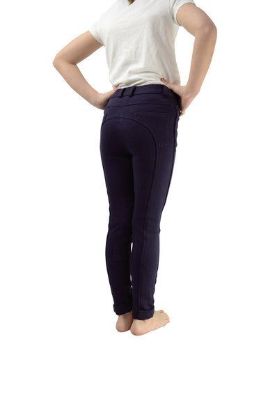 Hy Equestrian Melton Children's Jodhpurs Navy