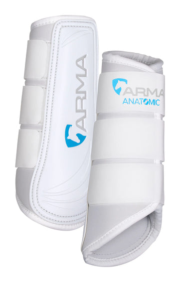 Buy the Shires ARMA White Neoprene Brushing Boots | Online for Equine