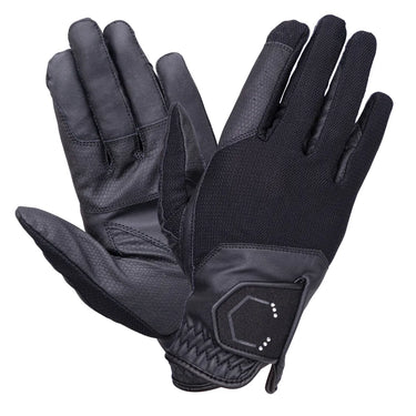 Coldstream Blakelaw Diamante Riding Gloves Black