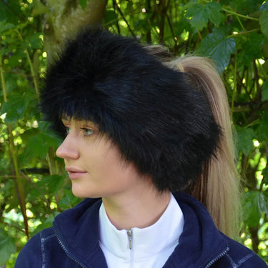 Hy Equestrian Idaho Fleece Lined Faux Fur Headband