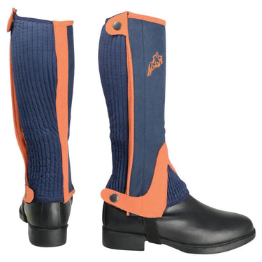 Hy Equestrian Children's Two Tone Amara Half Chaps