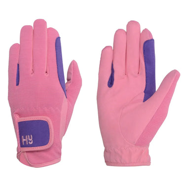 Hy Equestrian Children's Two Tone Riding Gloves