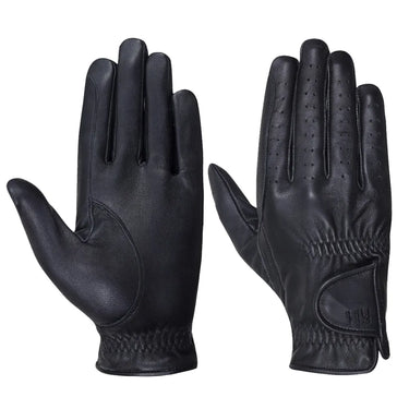 Hy Equestrian Leather Riding Gloves