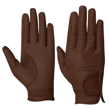 Hy Equestrian Leather Riding Gloves