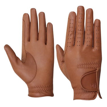 Hy Equestrian Leather Riding Gloves