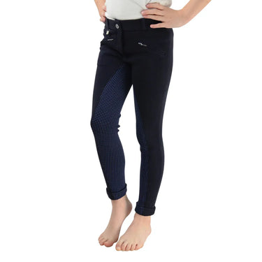 Hy Equestrian Raised Polka Dot Children's Jodhpurs