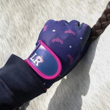 Sabina Children's Mesh Riding Gloves by Little Rider