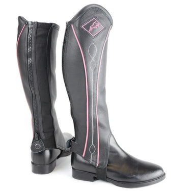 Hy Equestrian Two Tone Leather Gaiters