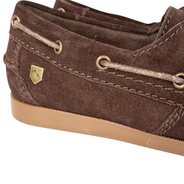 Hy Equestrian Savona Deck Shoes Chocolate