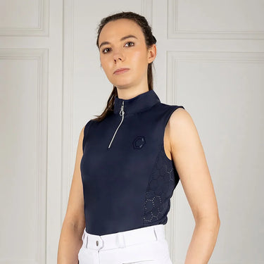 Coldstream Cranshaws Sleeveless Base Layer Navy