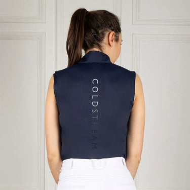 Coldstream Cranshaws Sleeveless Base Layer Navy